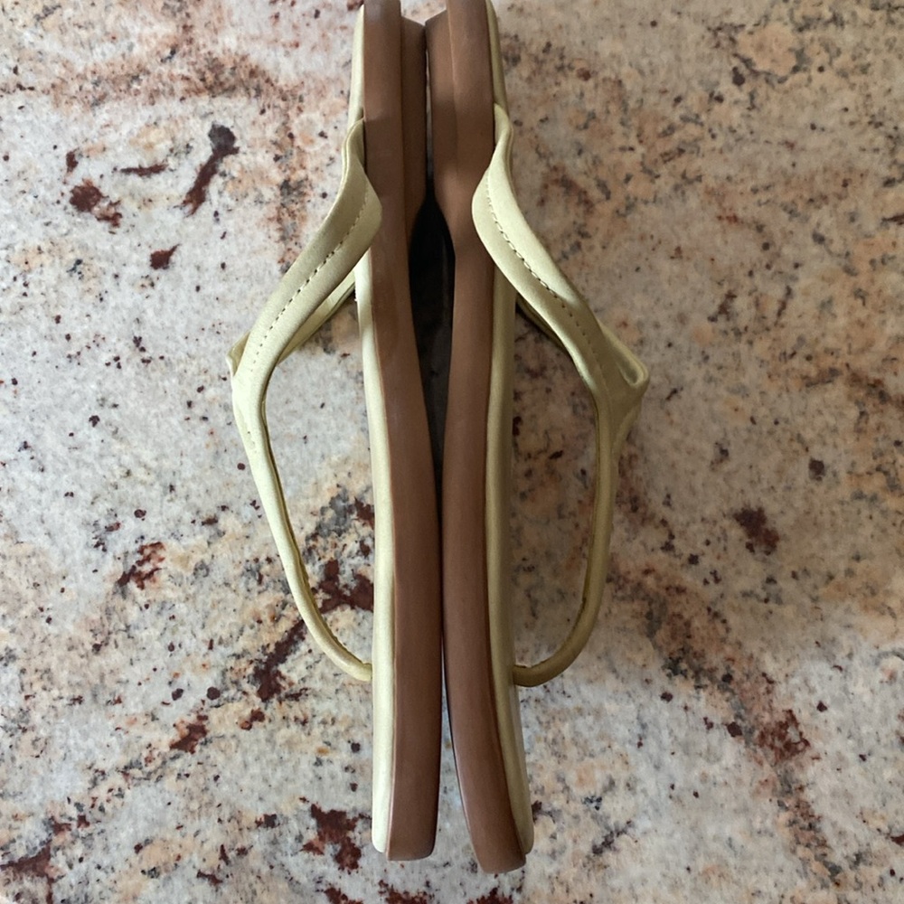 TOMMY BAHAMAS LEATHER FLIP FLOPS . - Picture 6 of 7